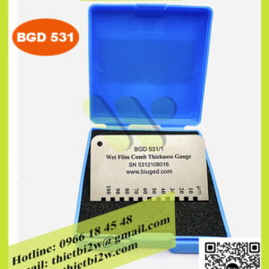 THƯỚC ĐO ĐỘ DÀY MÀNG FILM ƯỚT BGD 531