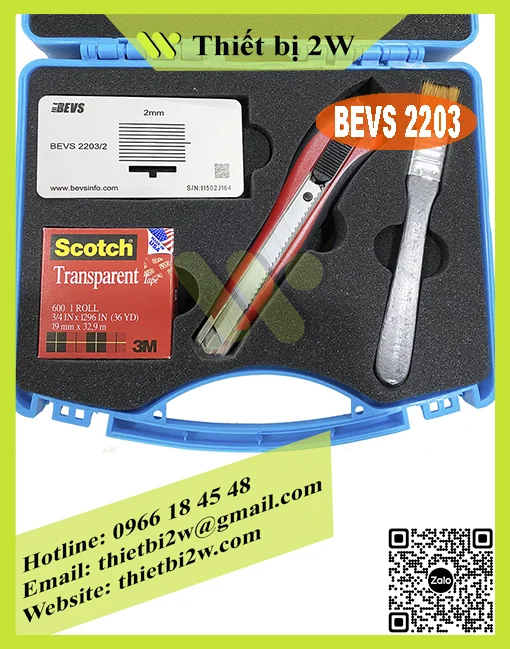 BỘ THƯỚC KIỂM TRA ĐỘ BÁM DÍNH BEVS ĐƠN