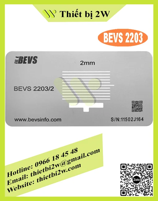 THƯỚC ĐO BÁM DÍNH DẠNG ĐƠN BEVS 2203