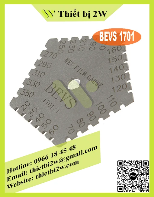 THƯỚC ĐO ĐỘ DÀY HÃNG BEVS CHẤT LIỆU INOX