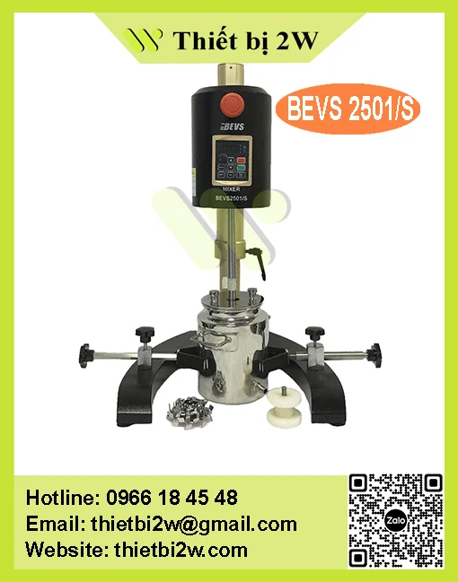 MÁY TRỘN PHÒNG THÍ NGHIỆM BEVS 2501 MÁY TRỘN PHÒNG THÍ NGHIỆM BEVS 2501