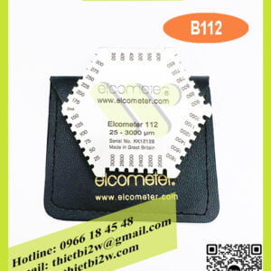 The Elcometer Hexagonal Wet Film Combs 112