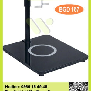 CHÂN ĐẾ HỢP KIM NHÔM TÍCH HƠN MẶT KÍNH MÁY BGD 187