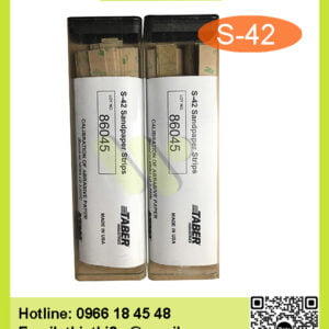 GIẤY NHÁM KIỂM TRA ĐỘ MÀI MÒN S-42