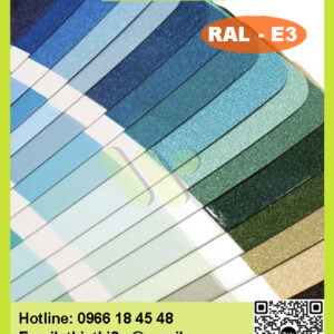 BẢNG MÀU HIỆU ỨNG HÃNG RAL E3