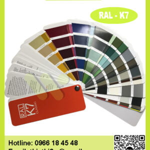 BẢNG MÀU K7 HÃNG RAL