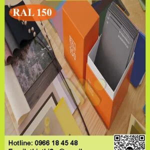HỆ THỐNG MÀU THIẾT KẾ RAL 150
