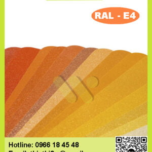 MÀU KIM LOẠI HÃNG RAL-E4