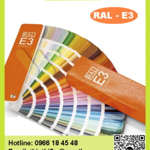 QUẠT SO MÀU RAL E3