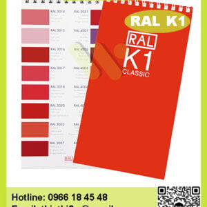 QUYỂN MÀU RAL K1 ĐỨC