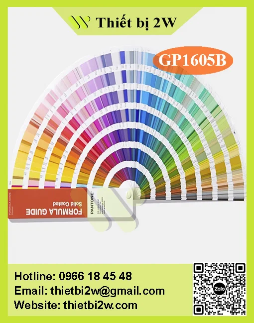 THẺ SO MÀU GP1605B - SOLID COATED