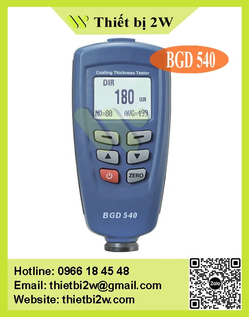 MÁY ĐO ĐỘ DÀY BGD 540 HÃNG BIUGED