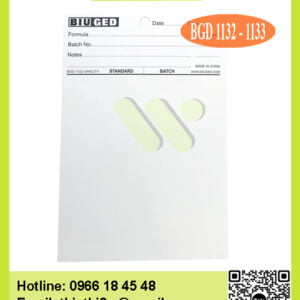 GIẤY KIỂM TRA SƠN TRẮNG HÃNG BIUGED