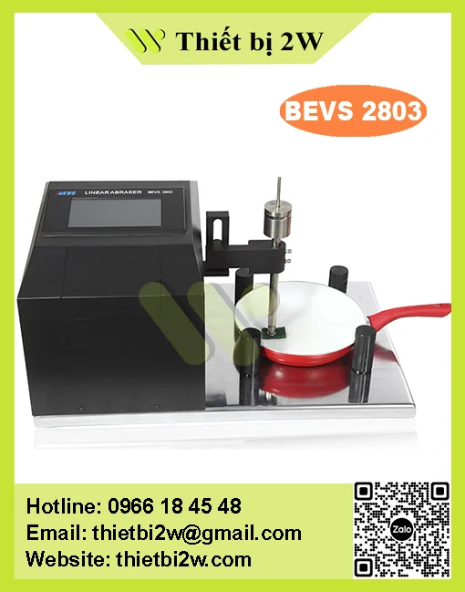 MÁY KIỂM TRA ĐỘ BỀN MÀI MÒN BEVS 2803 MÁY KIỂM TRA ĐỘ BỀN MÀI MÒN BEVS 2803