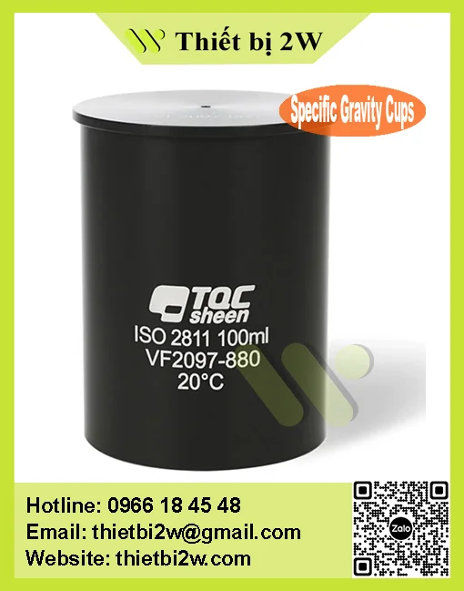 CỐC ĐO KHỐI LƯỢNG RIÊNG CỦA SƠN HÃNG TQC SHEEN