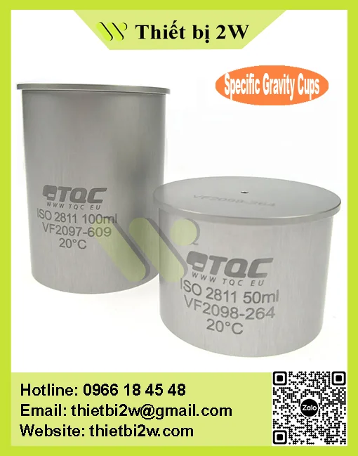 CỐC TỶ TRỌNG TQC CHẤT LIỆU NHÔM