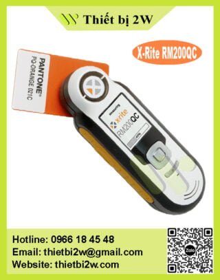MÁY ĐO MÀU QUANG PHỔ X-RITE RM200QC - Thiết bị 2W