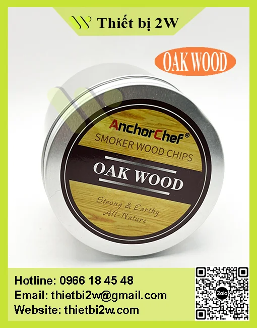 OAK WOOD DÙNG CHO SÚNG TẠO KHÓI ANCHORCHEF