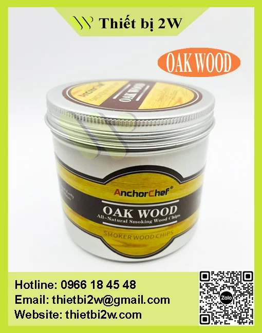 SMOKER WOOD CHIPS - OAK WOOD
