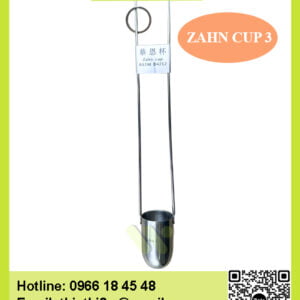 ZAHN CUP 3 HÃNG PUSHEN KIỂM TRA ĐỘ NHỚT