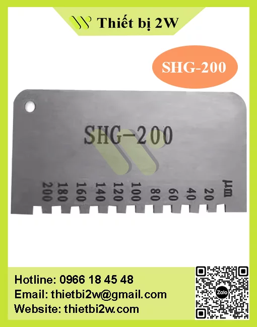 LƯỢC ĐO ĐỘ DÀY SƠN ƯỚT SHG-200