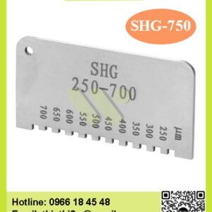 LƯỢC KIỂM TRA ĐỘ DÀY SƠN ƯỚT THANG 250-700UM
