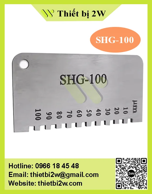 THIẾT BỊ ĐO ĐỘ DÀY MÀNG SƠN ƯỚT 100UM
