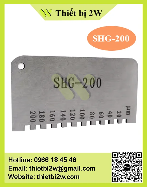 THƯỚC ĐO ĐỘ DÀY SƠN ƯỚT 200UM