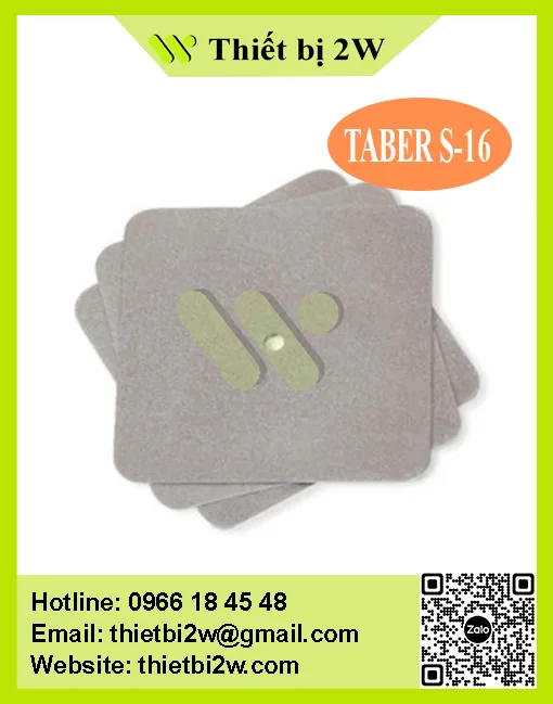 TẤM CHUẨN TABER KIỂM TRA ĐỘ MÀI MÒN S-16