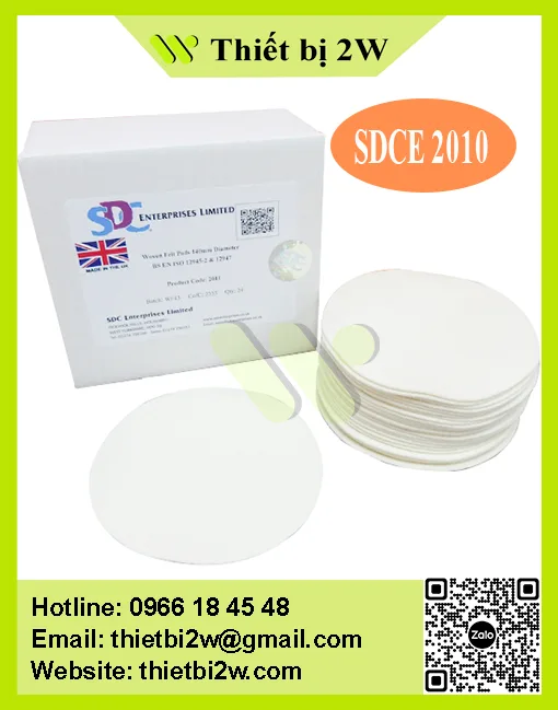 TẤM NỈ SDCE KIỂM TRA ĐỘ MÀI MÒN