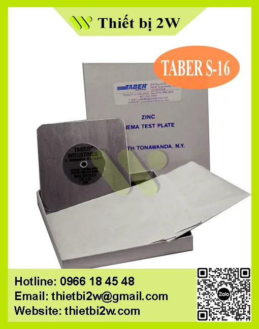 TEST PLATE S-16 KIỂM TRA ĐỘ MÀI MÒN CỦA LỚP PHỦ KIM LOẠI